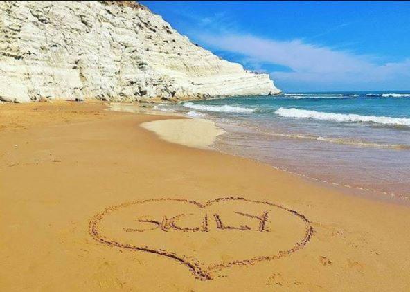 Casa Scala Dei Turchi Apartman Realmonte Kültér fotó
